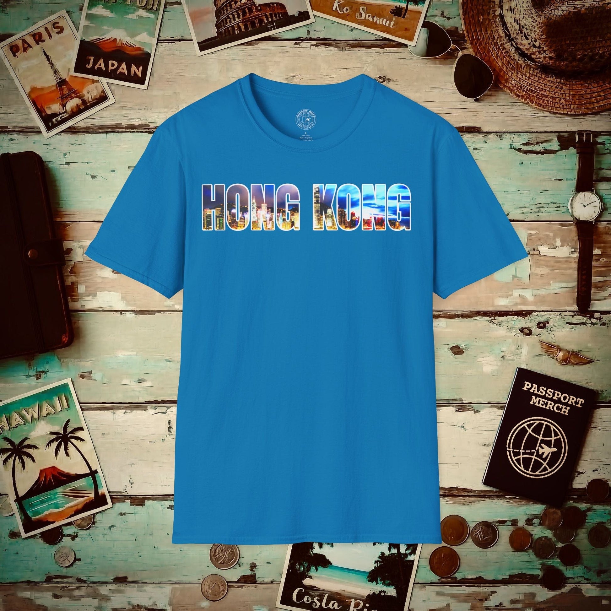 City Window Hong Kong T-Shirt Sapphire / S