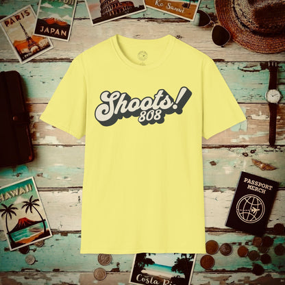 Classic 70s, Shoots! 808, Hawaii T-Shirt Cornsilk / S
