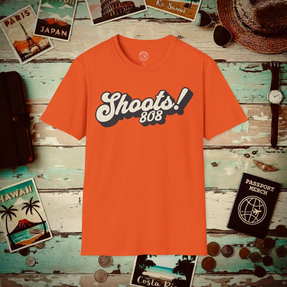 Classic 70s, Shoots! 808, Hawaii T-Shirt Orange / S