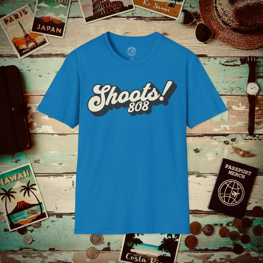 Classic 70s, Shoots! 808, Hawaii T-Shirt Sapphire / S