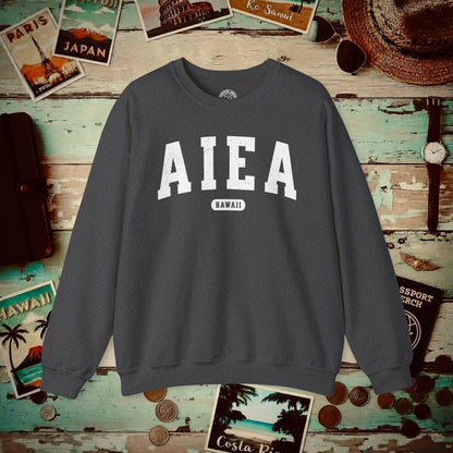 Classic Athletic, Aiea, Hawaii (Fan Service) Crewneck Dark Heather / S