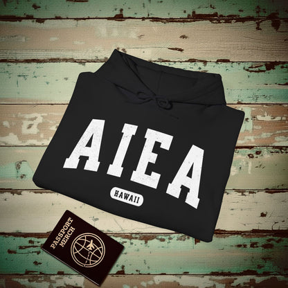 Classic Athletic, Aiea, Hawaii (Fan Service) Hoodie Black / S