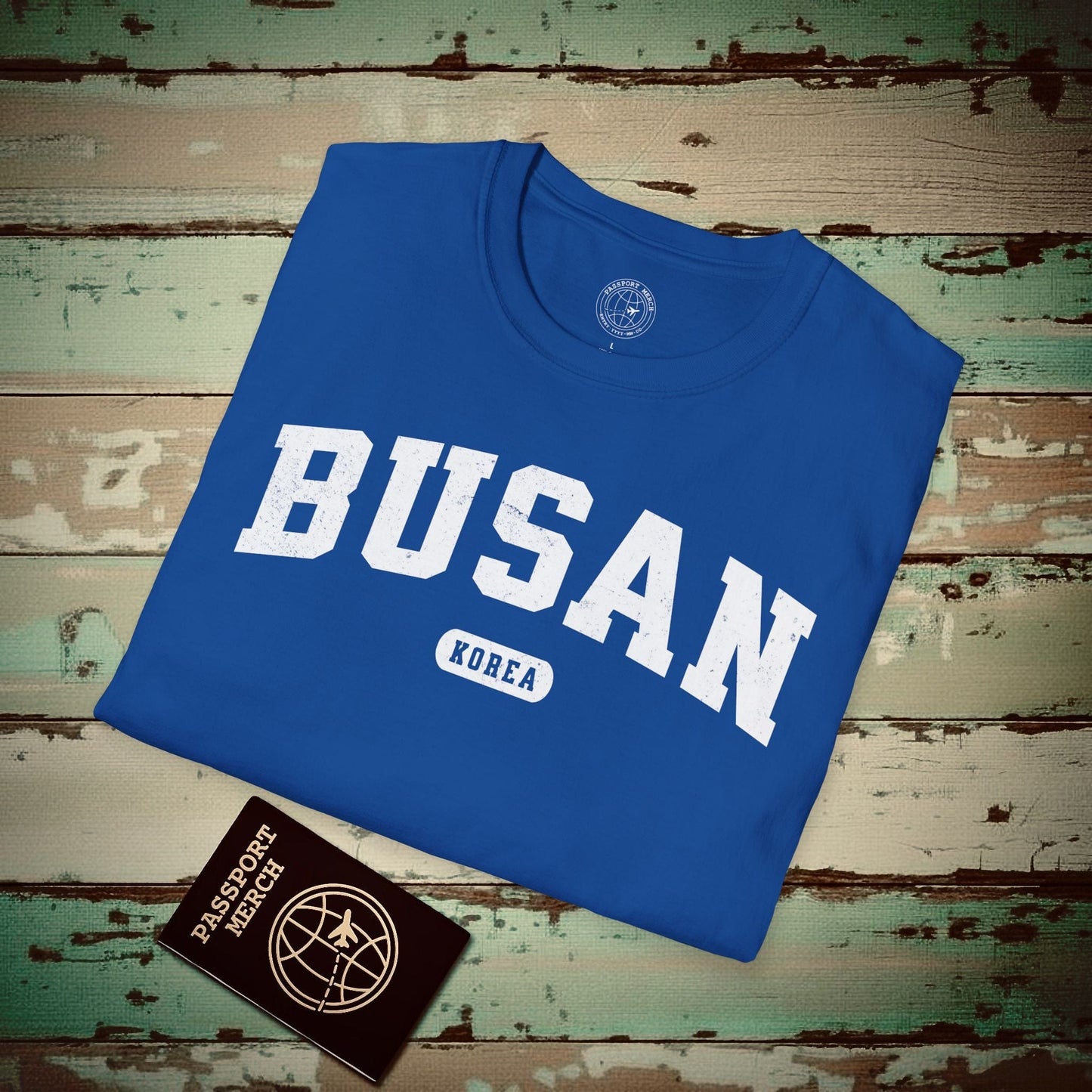 Classic Athletic (Bucket List Edition), Busan, Korea T-Shirt Royal / S