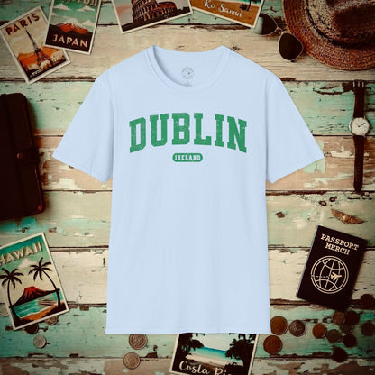 Classic Athletic (Bucket List Edition), Dublin, Ireland T-Shirt Light Blue / S