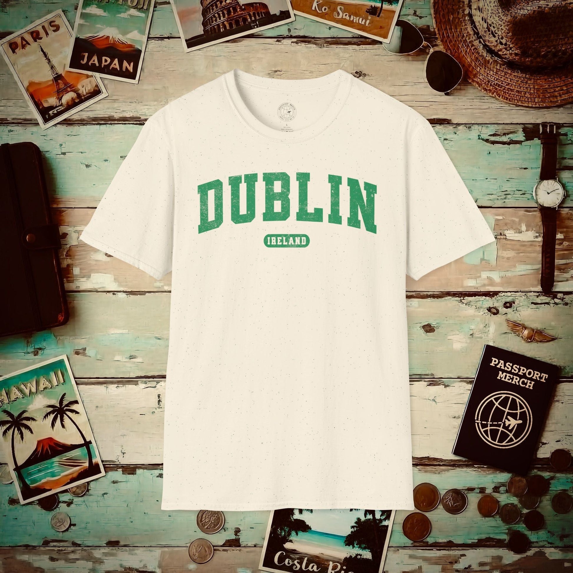 Classic Athletic (Bucket List Edition), Dublin, Ireland T-Shirt Natural / S