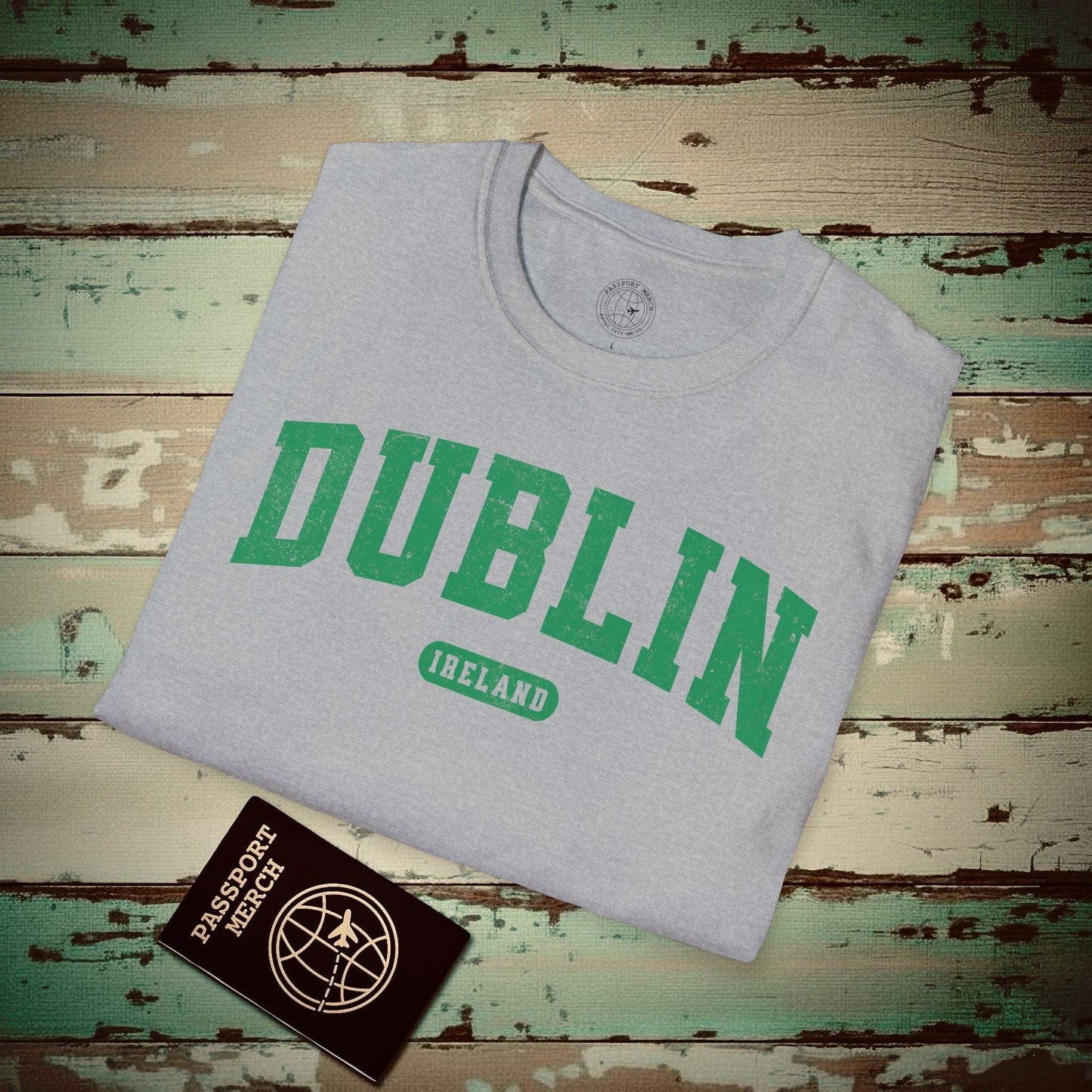 Classic Athletic (Bucket List Edition), Dublin, Ireland T-Shirt Sport Grey / S