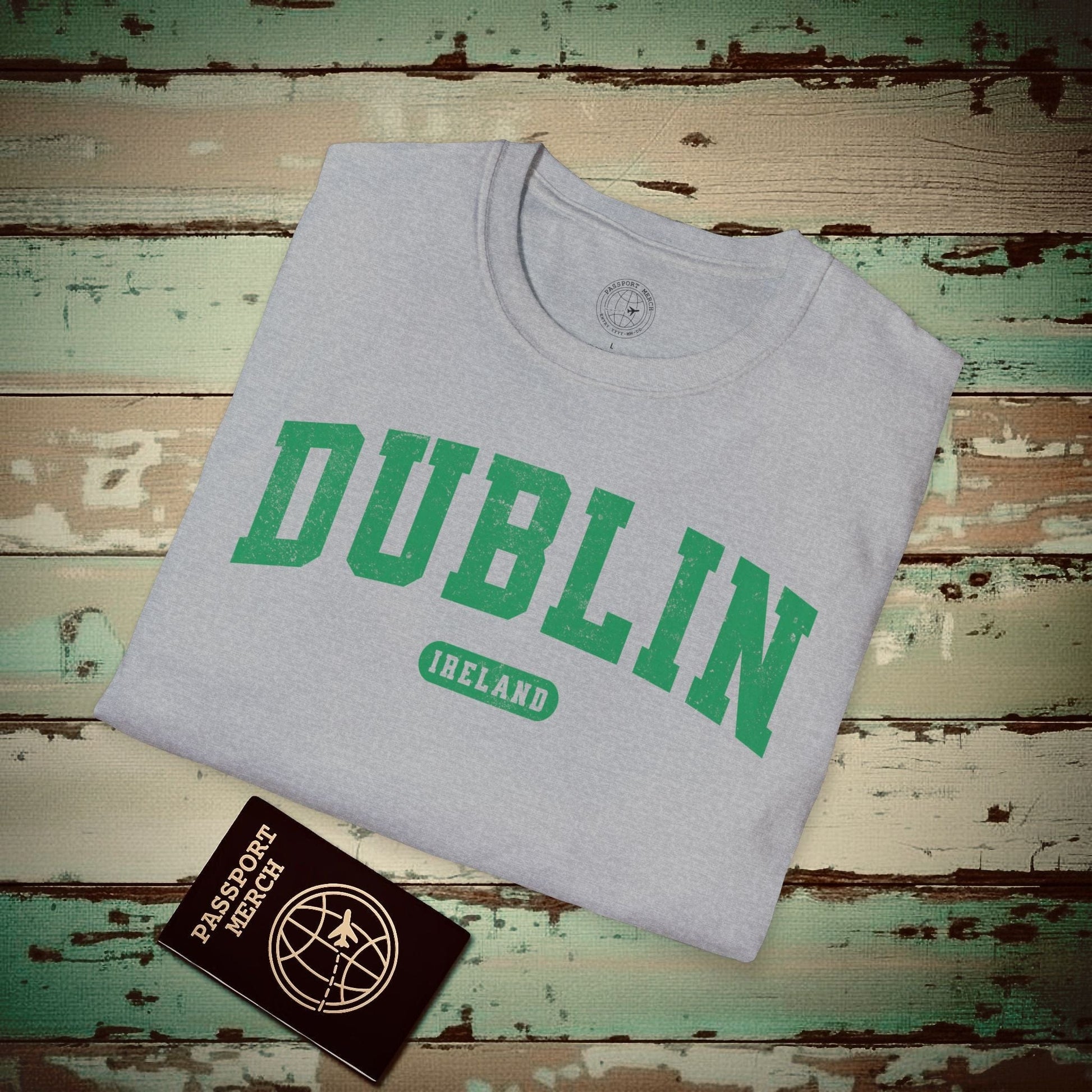 Classic Athletic (Bucket List Edition), Dublin, Ireland T-Shirt Sport Grey / S