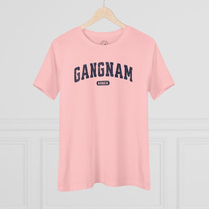 Classic Athletic (Bucket List Edition), Gangnam, Korea, Womens Fit T-Shirt Pink / S