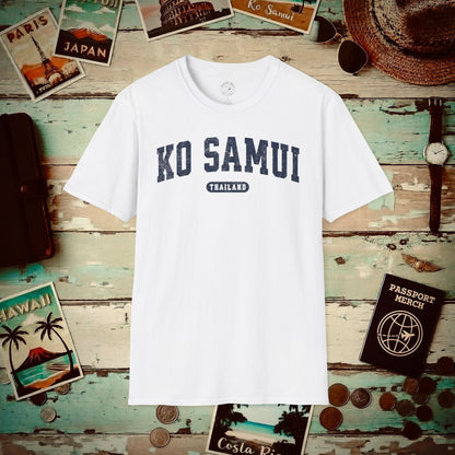 Classic Athletic (Bucket List Edition), Ko Samui, Thailand T-Shirt White / S