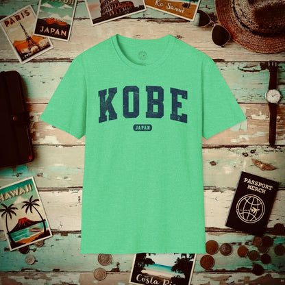 Classic Athletic (Bucket List Edition), Kobe, Japan T-Shirt Heather Irish Green / S