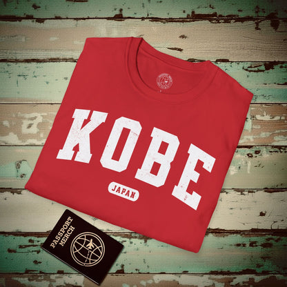 Classic Athletic (Bucket List Edition), Kobe, Japan T-Shirt Red / S