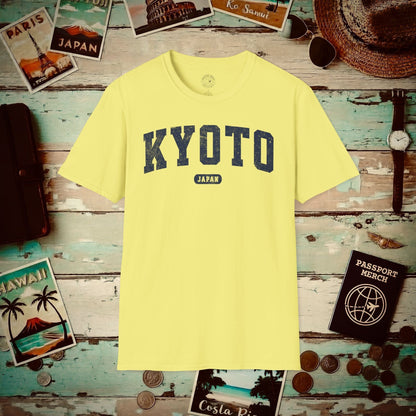 Classic Athletic (Bucket List Edition), Kyoto, Japan T-Shirt Cornsilk / S