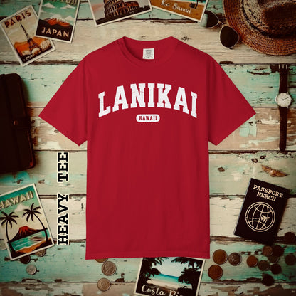 Classic Athletic (Bucket List Edition), Lanikai, Hawaii Heavy Tee Red / S