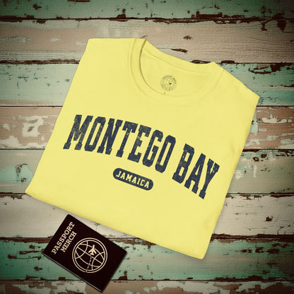 Classic Athletic (Bucket List Edition), Montego Bay, Jamaica T-Shirt Cornsilk / S