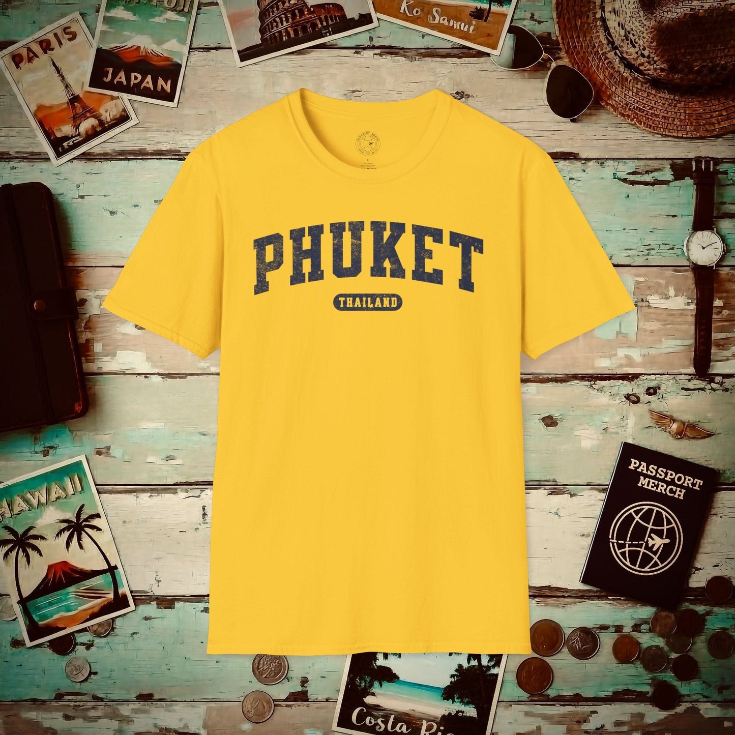 Classic Athletic (Bucket List Edition), Phuket, Thailand T-Shirt Daisy / S
