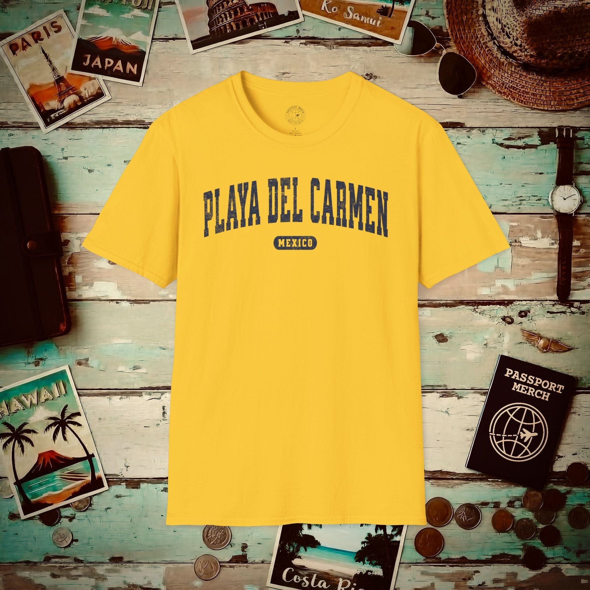 Classic Athletic (Bucket List Edition), Playa Del Carmen, Mexico T-Shirt Daisy / S