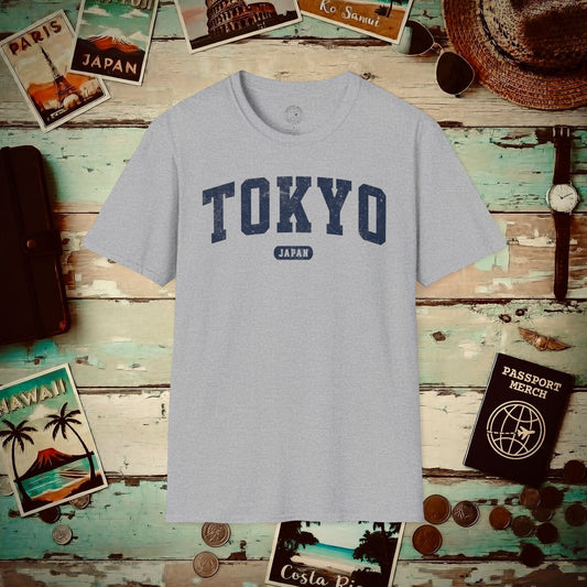 Classic Athletic (Bucket List Edition), Tokyo, Japan T-Shirt Sport Grey / S