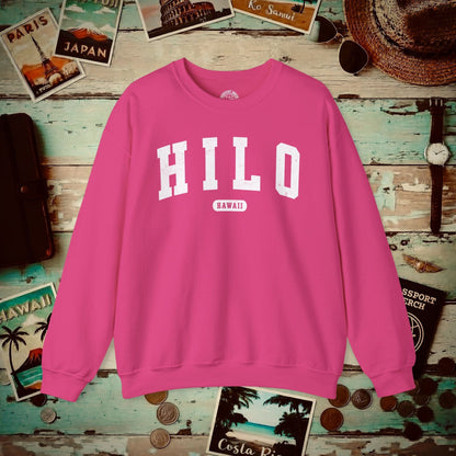 Classic Athletic, Hilo, Hawaii (Fan Service) Crewneck Heliconia / S