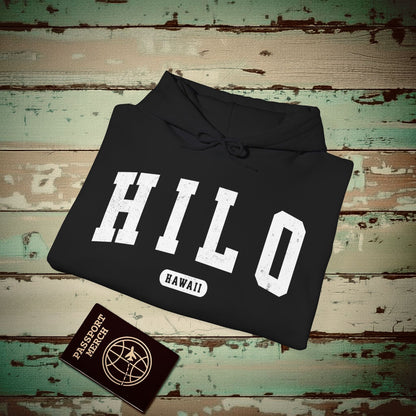Classic Athletic, Hilo, Hawaii (Fan Service) Hoodie Black / S
