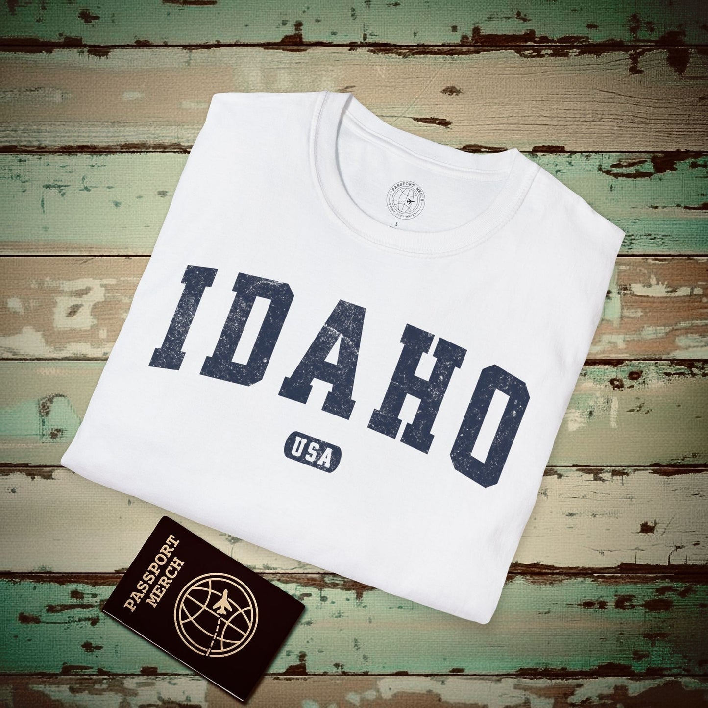 Classic Athletic, Idaho (50 States Edition) T-Shirt White / S
