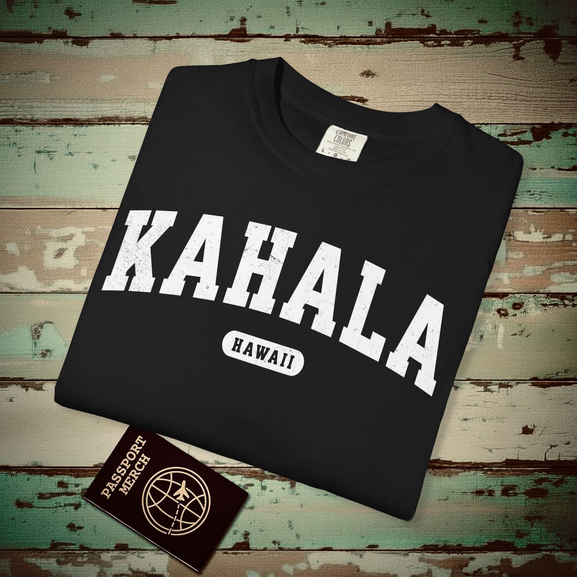 Classic Athletic, Kahala, Hawaii (Fan Service) Heavy Tee Black / S