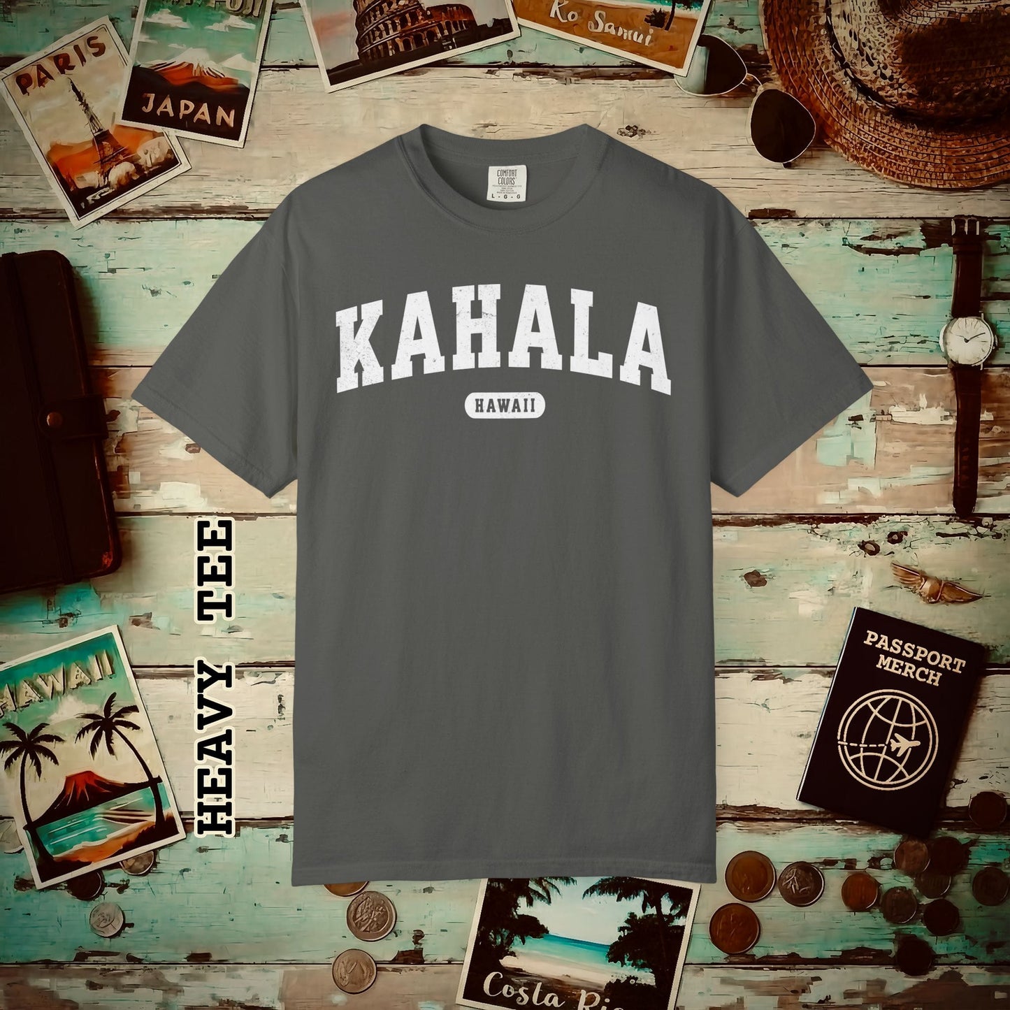 Classic Athletic, Kahala, Hawaii (Fan Service) Heavy Tee Pepper / S