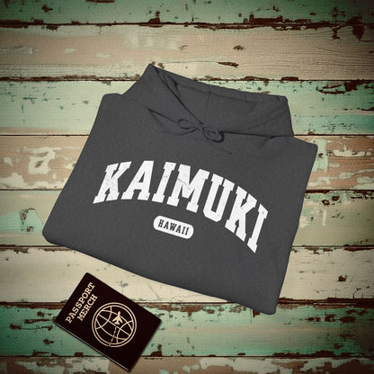 Classic Athletic, Kaimuki, Hawaii (Fan Service) Hoodie Dark Heather / S