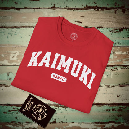 Classic Athletic, Kaimuki, Hawaii (Fan Service) T-Shirt Red / S