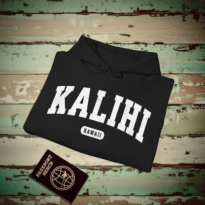 Classic Athletic, Kalihi, Hawaii (Fan Service) Hoodie Black / S