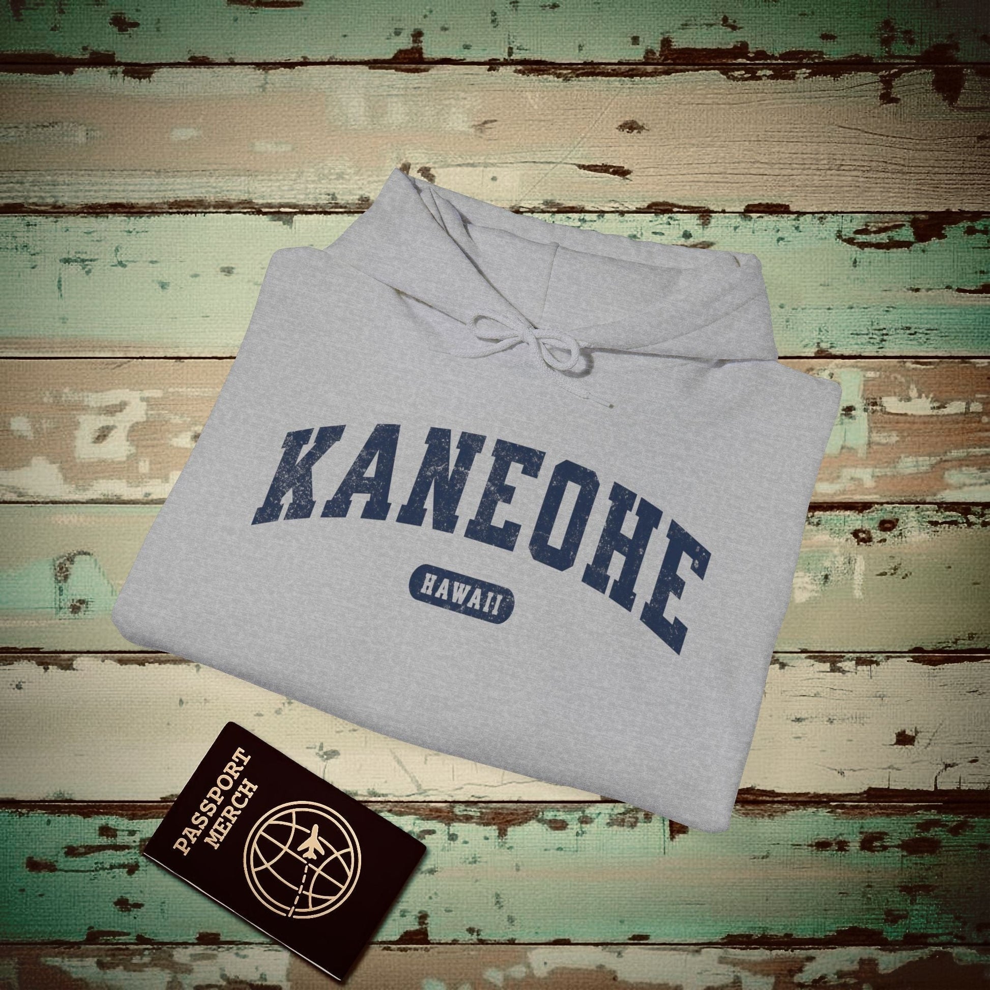 Classic Athletic, Kaneohe, Hawaii (Fan Service) Hoodie Sport Grey / S