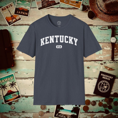 Classic Athletic, Kentucky (50 States Edition) T-Shirt Heather Navy / S