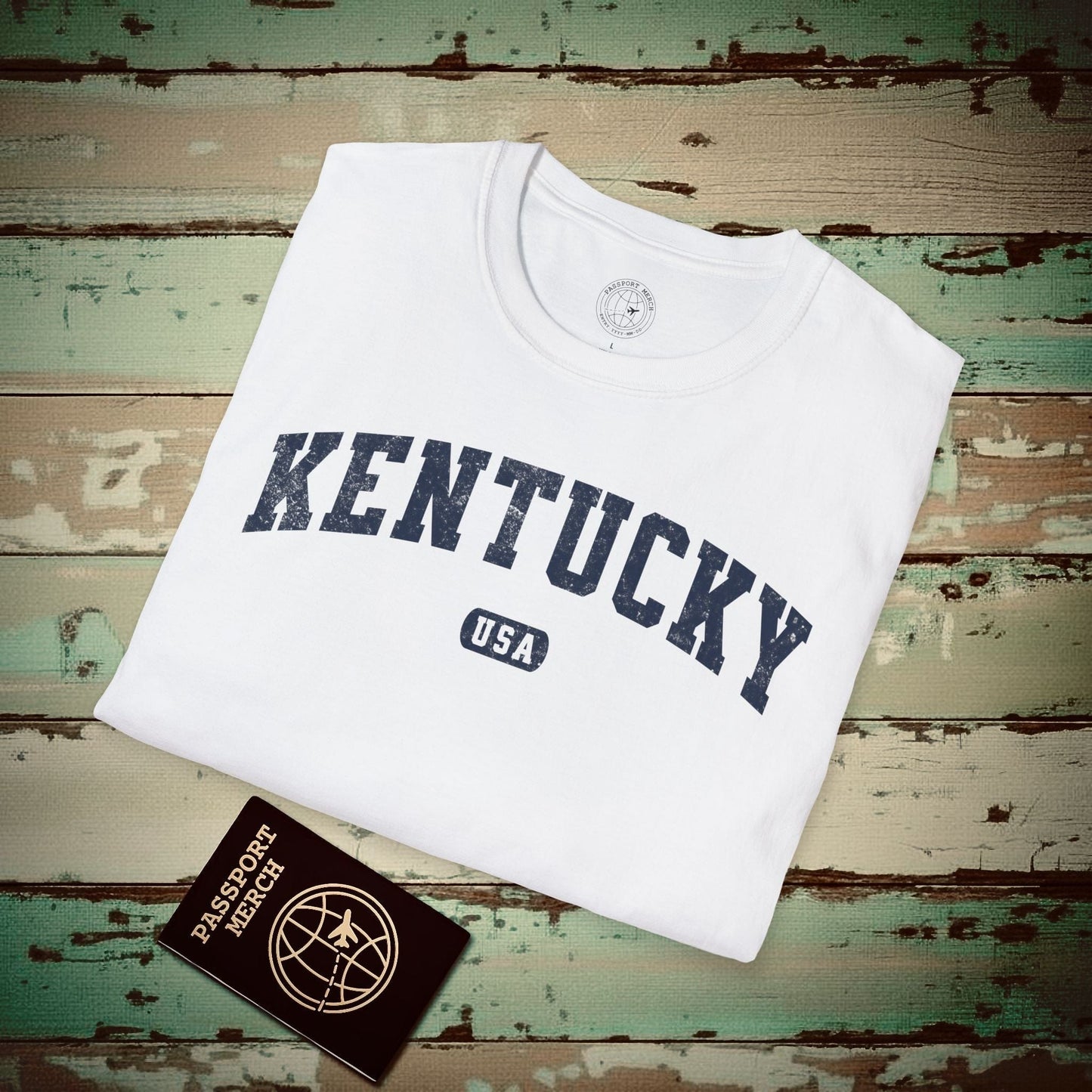 Classic Athletic, Kentucky (50 States Edition) T-Shirt White / S