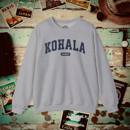 Classic Athletic, Kohala, Hawaii (Fan Service) Crewneck Sport Grey / S