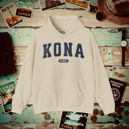Classic Athletic, Kona, Hawaii (Fan Service) Hoodie Sand / S