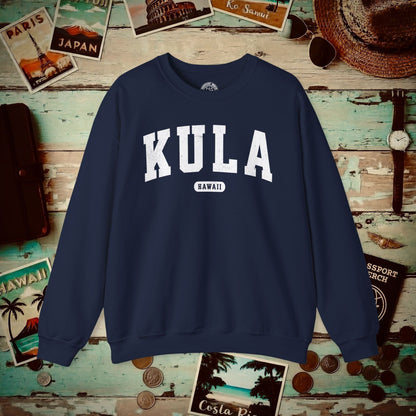 Classic Athletic, Kula, Hawaii (Fan Service) Crewneck Navy / S
