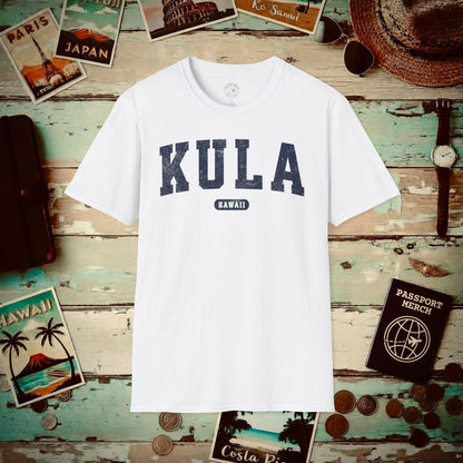 Classic Athletic, Kula, Hawaii (Fan Service) T-Shirt White / S