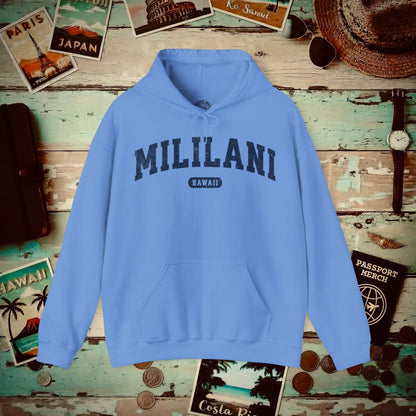 Classic Athletic, Mililani, Hawaii (Fan Service) Hoodie Carolina Blue / S