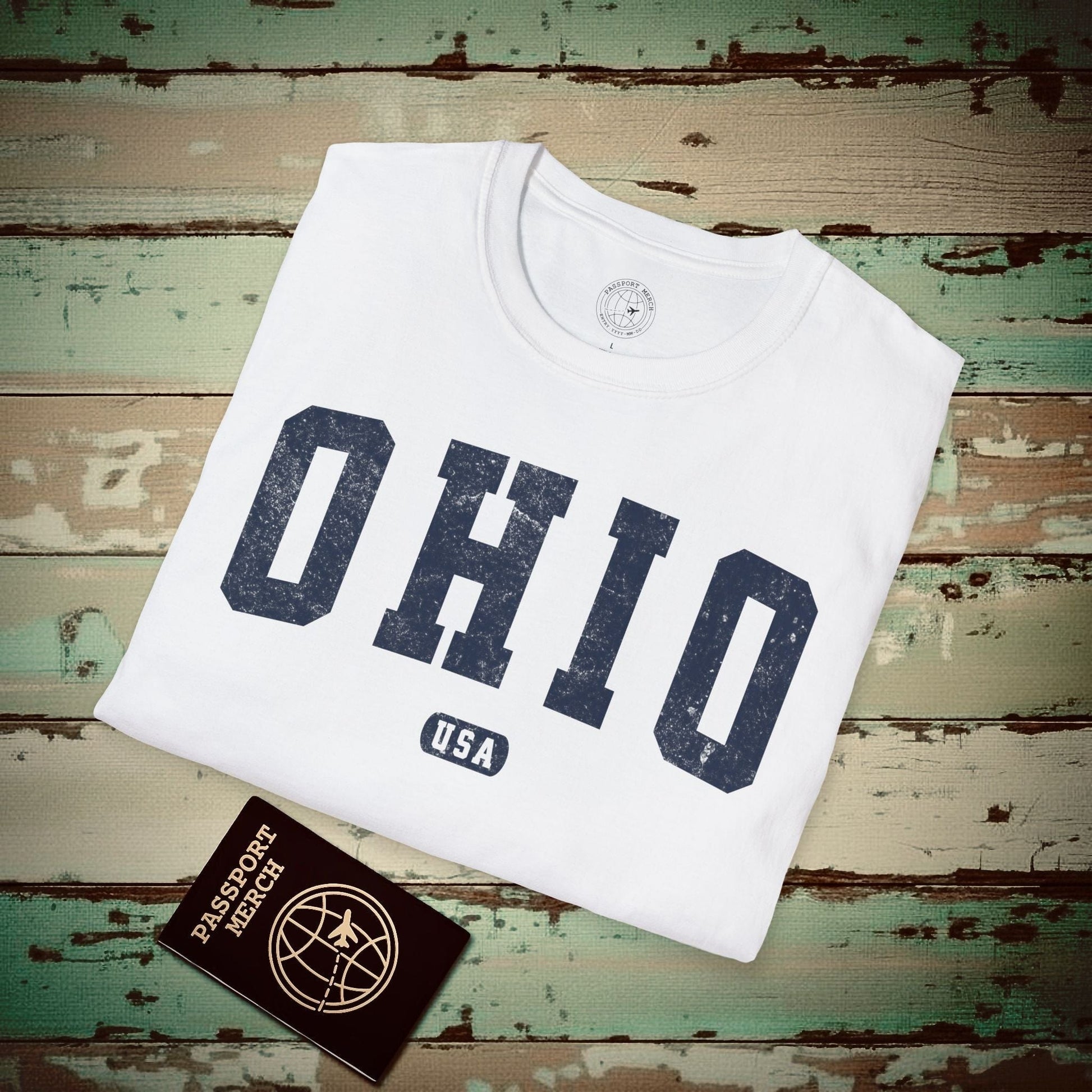 Classic Athletic, Ohio (50 States Edition) T-Shirt White / S