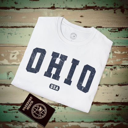 Classic Athletic, Ohio (50 States Edition) T-Shirt White / S