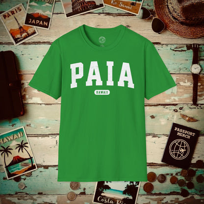 Classic Athletic, Paia, Hawaii (Fan Service) T-Shirt Irish Green / S