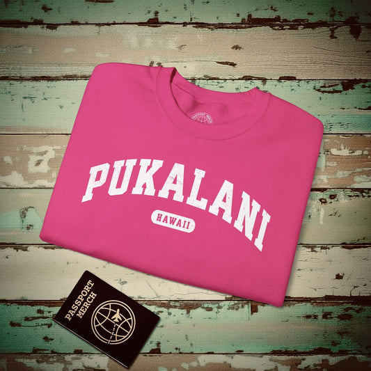 Classic Athletic, Pukalani, Hawaii (Fan Service) Crewneck Heliconia / S