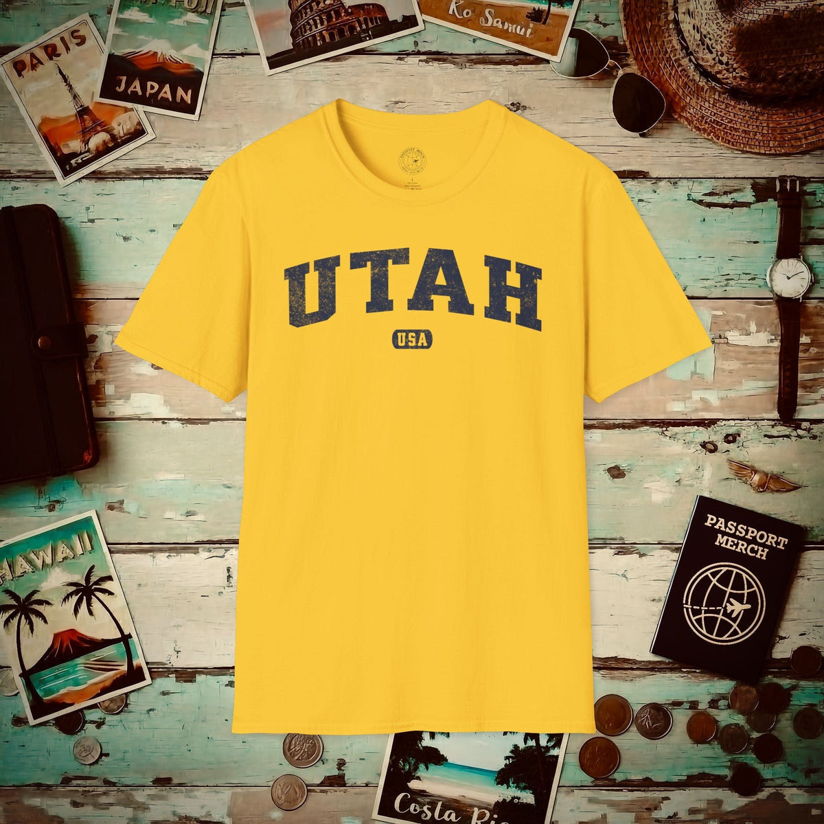 Classic Athletic, Utah (50 States Edition) T-Shirt Daisy / S