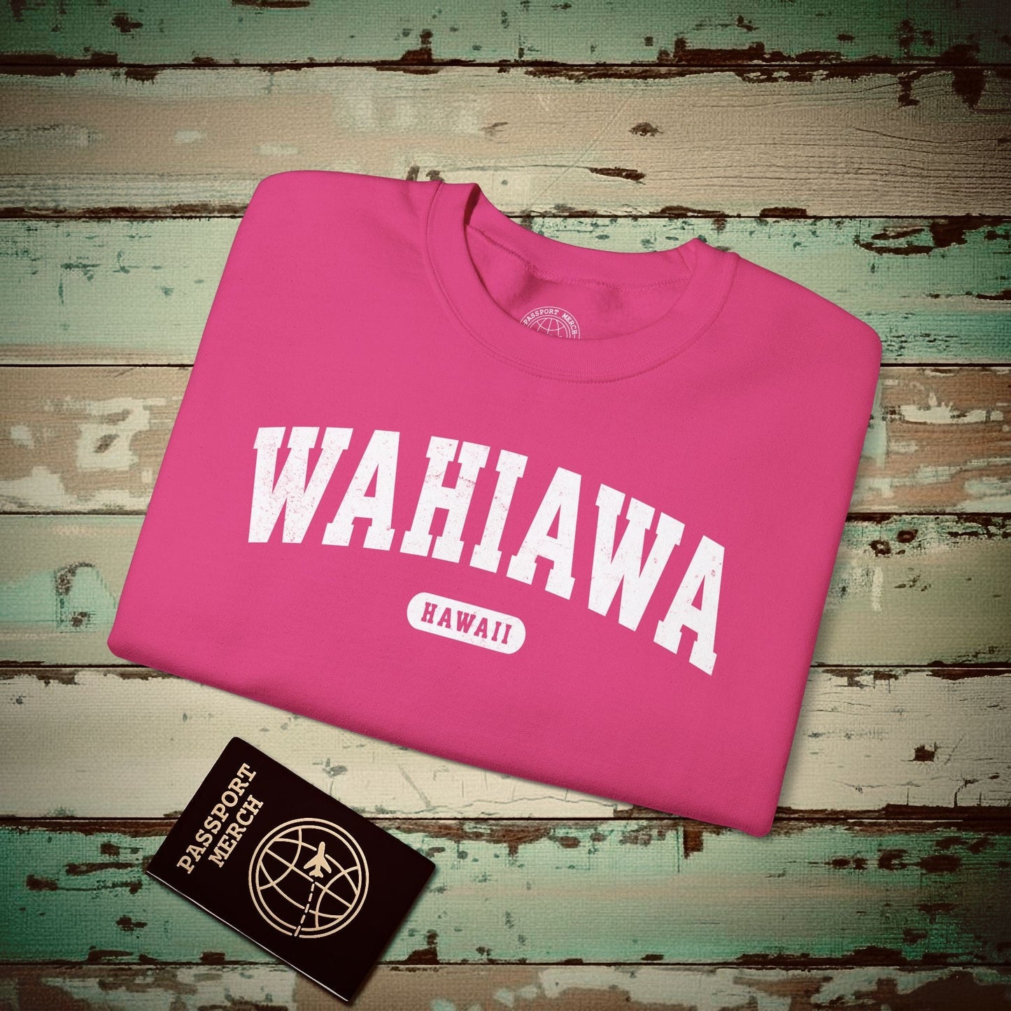 Classic Athletic, Wahiawa (Fan Service) Crewneck Heliconia / S