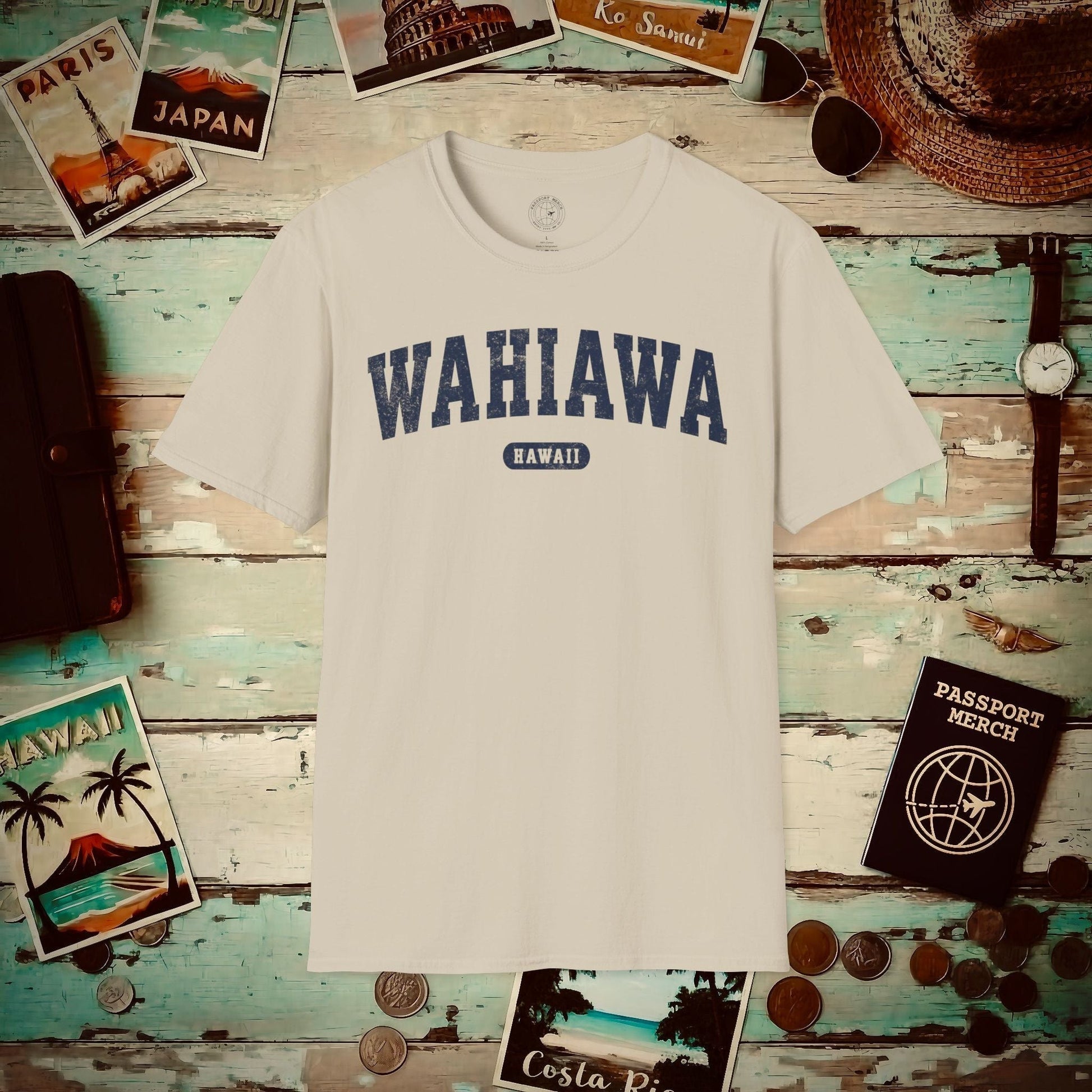 Classic Athletic, Wahiawa, Hawaii (Fan Service) T-Shirt Sand / S