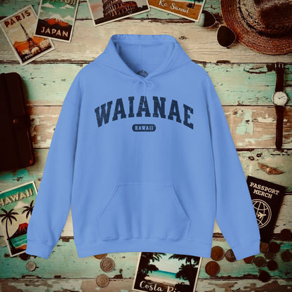 Classic Athletic, Waianae, Hawaii (Fan Service) Hoodie Carolina Blue / S