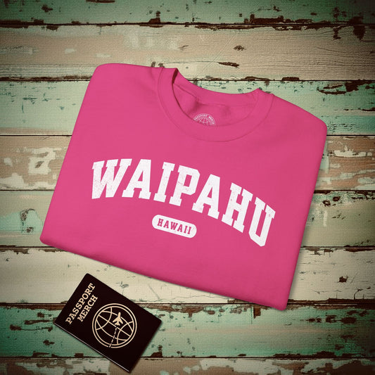 Classic Athletic, Waipahu, Hawaii (Fan Service) Crewneck Heliconia / S