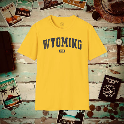 Classic Athletic, Wyoming (50 States Edition) T-Shirt Daisy / S