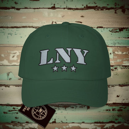 Classic Military, Lanai Hawaii Airport Code (LNY) Embroidered Hat Spruce / One size