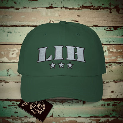 Classic Military, Lihue Hawaii Airport Code (LIH) Embroidered Hat Spruce / One size