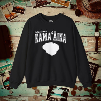Classic University (Kamaaina Edition), Kauai, Hawaii Crewneck Black / S